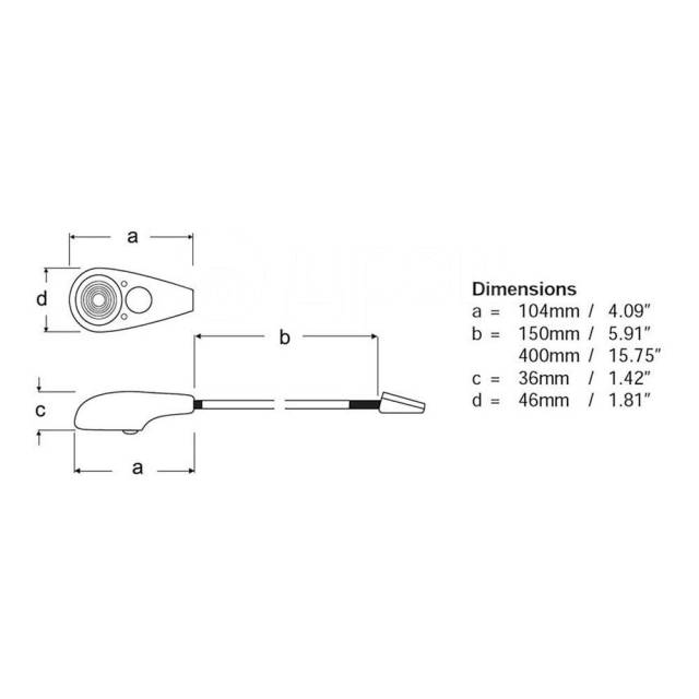     Black 150 mm Hella marine 4025050 