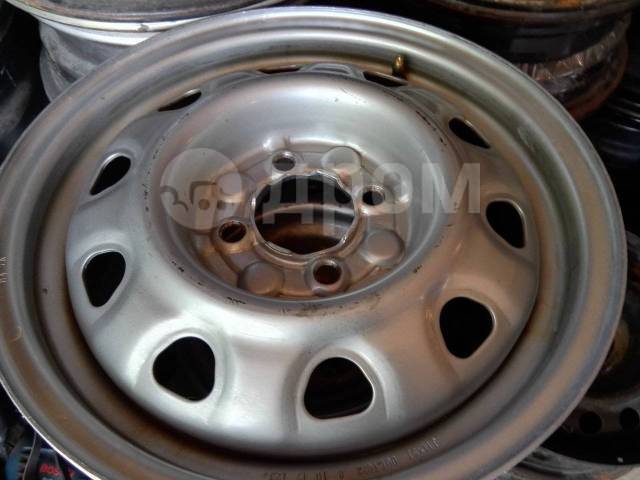 Диски R 15, Topy, 15", 1 шт, 4x100, штампованный, 68,0 мм. 1 шт, б/у, в ...