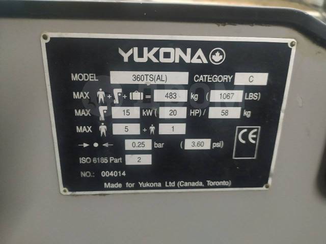 Yukona 360TS. 2010 ,  3,60.,  , 15,00..,  