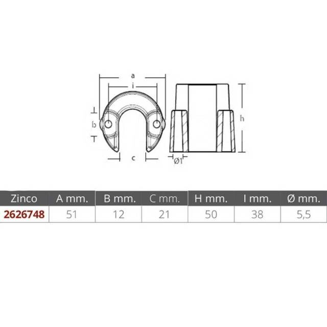    Silver Tecnoseal 2626748 Yanmar ZT 350-ZT 370 