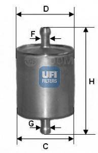   BMW/DUCATI 125-1200 (moto) UFI 3176000 