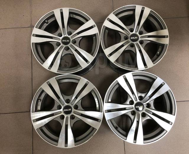 Литые диски на 15, SHLK, 15", 1 шт, 5x100, 7 500,00 кг. литой, 4 шт, б ...