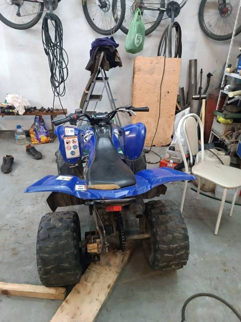 Yamaha Raptor 90. ,  \,   