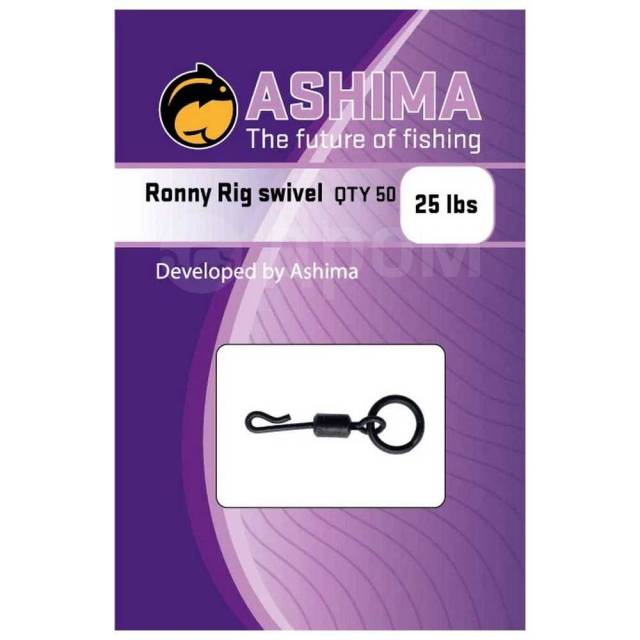   50  Black Nickel 25 Lbs Ashima fishing ASRRS850 Ronny 