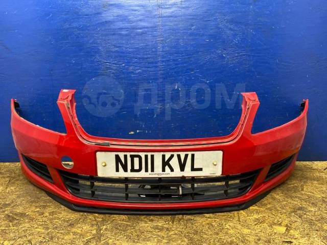 Купить Бампер Skoda Fabia 2 2010-2015 5J0807221D, передний в Москве по ...
