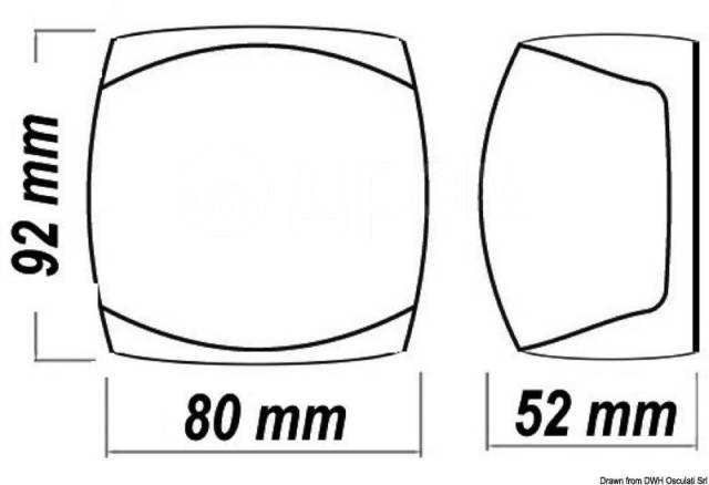    Sphera II  112,5 12/24  2  80 x 52 x 92        20 , Osculati 11.060.21 