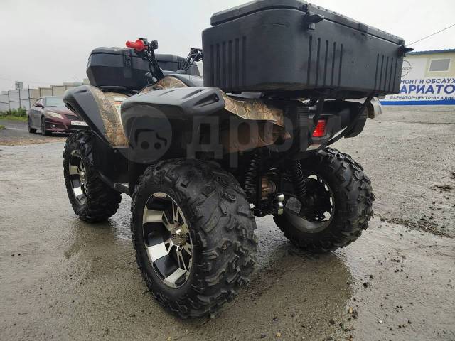 Yamaha Grizzly 700. ,  \,   