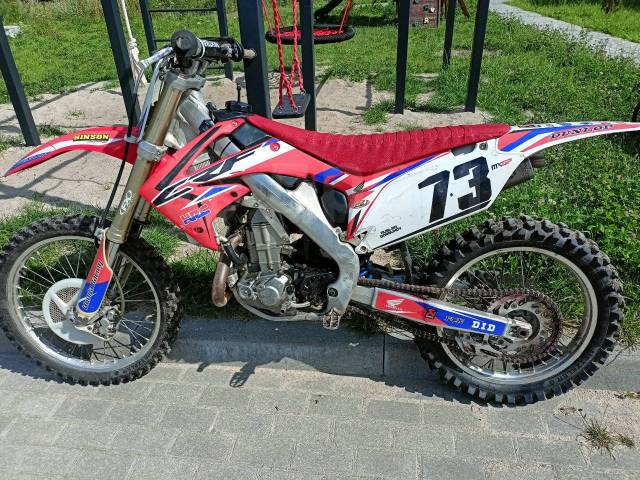 Honda CRF 450 R сноубайк