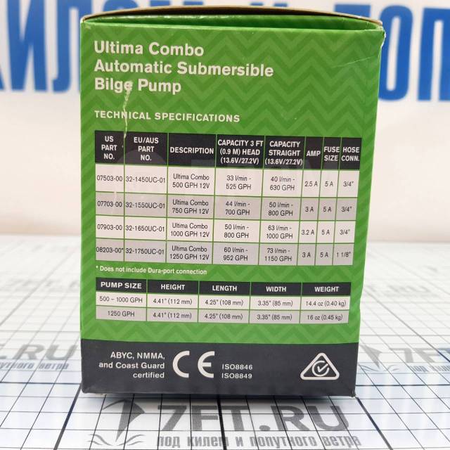    Johnson Pump 32-1450UC-01 L450 Cartridge Ultima Combo 12 2,5 40/   ?19     ...