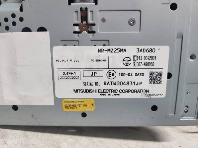 Mitsubishi NR MZ-25 2017г. SD USB Bluetooth, 2 DIN — 178x100