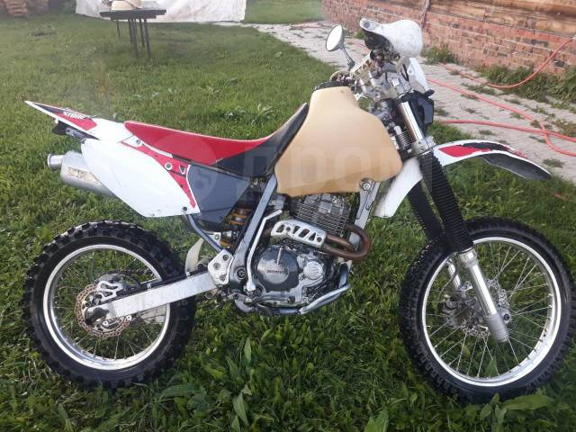 Honda xr250 переделан под кросс