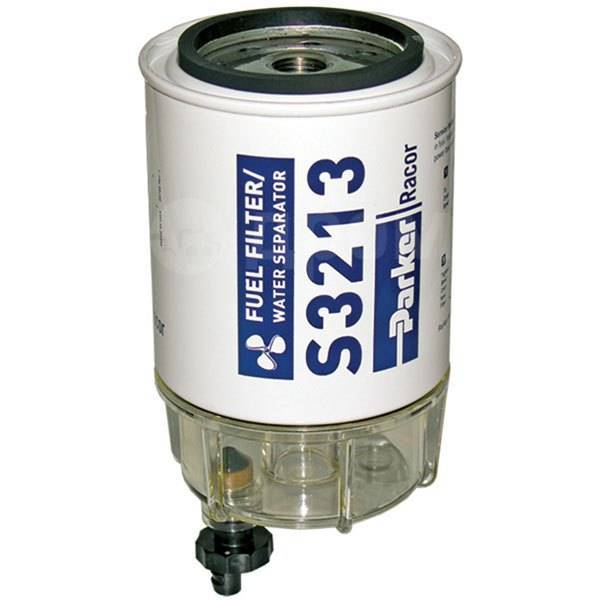   60GPH  Clear / White 3.8 x 7.2?? Parker racor 62-B32013 OEM Series 