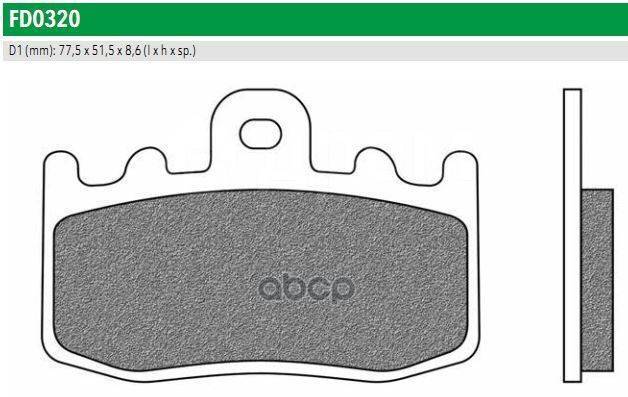     Road Ttpro Sintered (Fdb2125st) Newfren NEWFREN . FD0320SP _Fd0320sp 