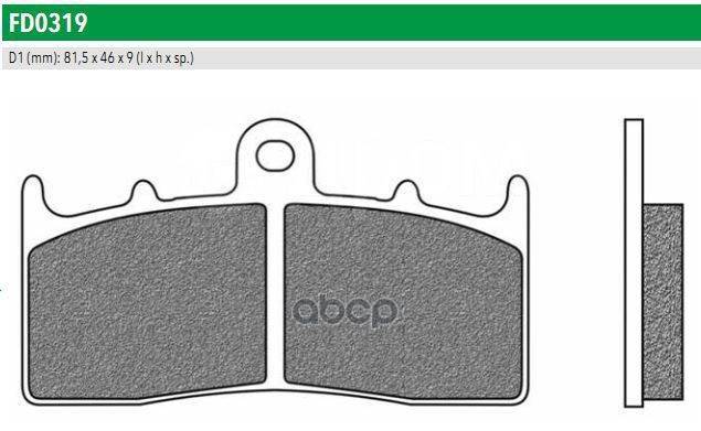     Road Ttpro Sintered (Fdb2124st) Newfren NEWFREN . FD0319SP _Fd0319sp 