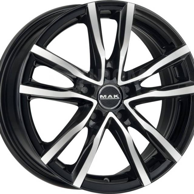 Диск колёсный R18 5x112 8J ET50 D57,1 MAK Milano Black Mirror