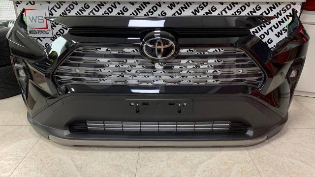 Купить Бампер передний Toyota RAV4 /2018-2022 Оригинал Б/У в сборе в ...