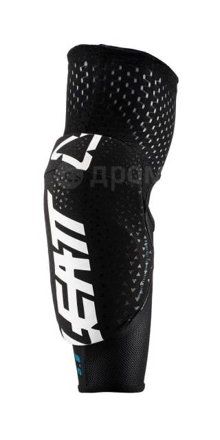  Leatt 3DF 5.0 Elbow Guard White/Black :L (5019400402) 