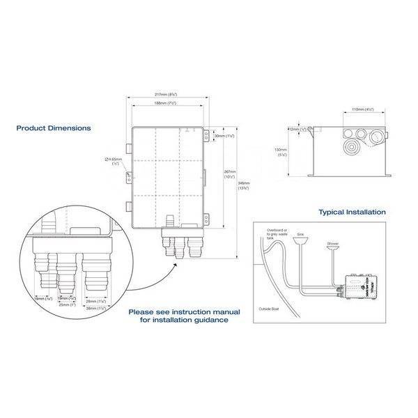   Whale Shower 500 GW0500 12  2  32 / 