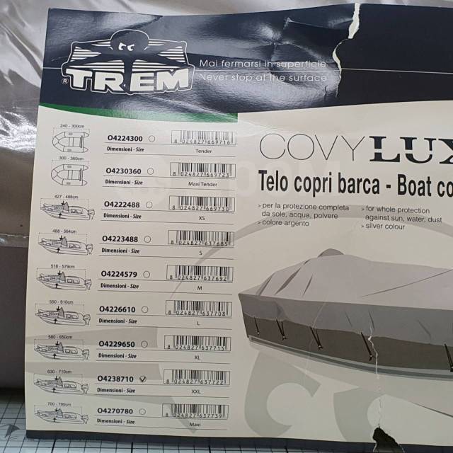        TREM Covy Lux O4238710 XXL 6,3 - 7,1   5,9 - 6,4     