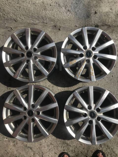 Диски литые R16, Bridgestone Toprun, 16", 1 шт, 5x114.3, литой, 4 шт, б ...