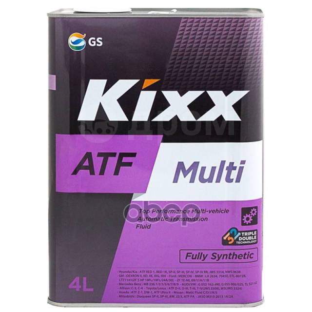 Жидкость Для Акпп Kixx Atf Multi(E) 4L Kixx арт. L251844TE1 ...