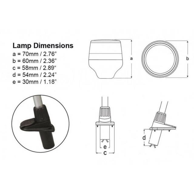      Hella Marine NaviLED 360 2LT 980 960-421 9-33 1,5 108  