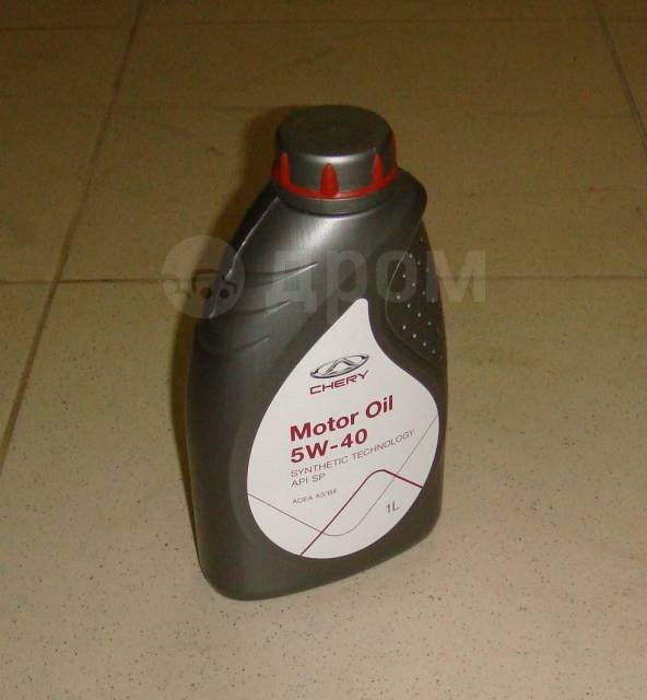 Масло моторное 5w40 Chery Motor Oil SN/CF, нк 1л Chery OIL5W401, в ...