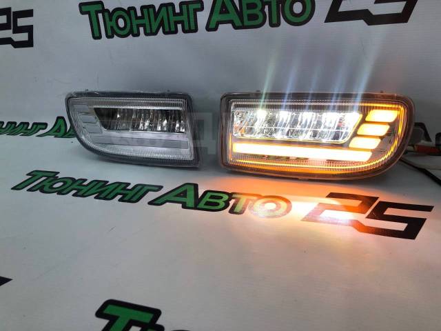 Купить Противотуманные фары диодные Toyota Land Cruiser 100 во ...