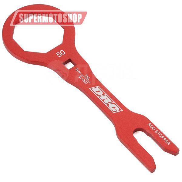    DRC Fork Top Cap Wrench for Showa 50 mm Red 