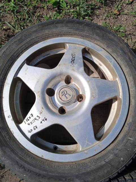 Литые диски R 16, R, 16", 1 шт, 4x114.3, литой, 67,0 мм. 3 шт, б/у, в ...
