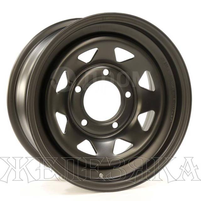 Новые усиленные железные диски черные матовые, OFF Road, 16", 1 шт ...