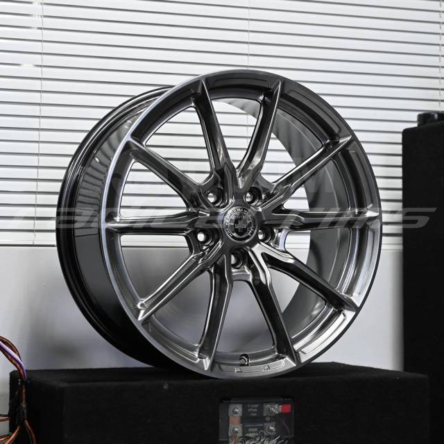 Zoomer ZR760 HRE P104SC 18x8 5x112 Hyper Black, 18