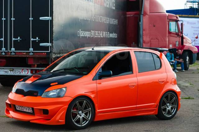 Тойота витц тюнинг фото Купить Обвес Комплект ZERO Fighter Toyota VITZ в Иркутске по цене: 37 000 ₽ - об