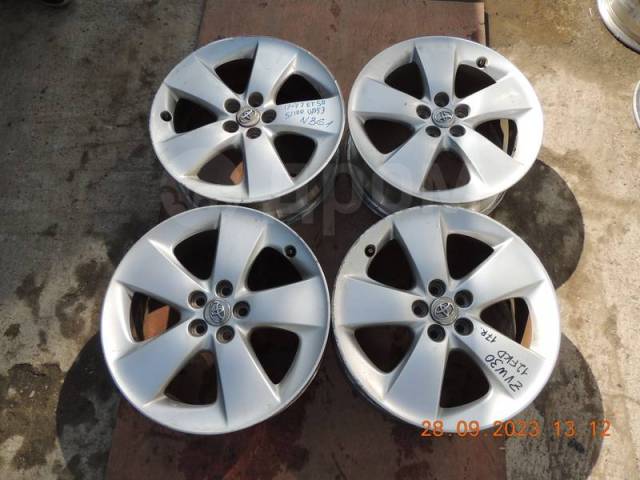 Диск колесный Toyota Toyota, 17", 1 шт, 5x100, литой, 53,0 мм. 4 шт, б ...
