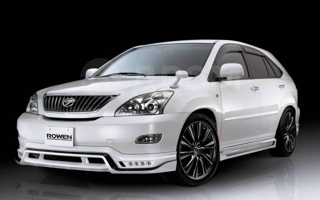 Как снять обвес с тойота харриер Купить Губа передняя "Tommy Kiara Rowen" Toyota Harrier 30/Lexus RX 300-350 в Ул
