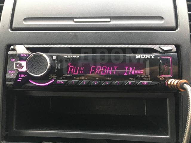 Магнитола, Sony, 1,5 DIN — 178x75 мм, б/у, в наличии. Цена: 2 000₽ в ...