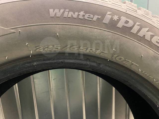 Hankook Winter i*Pike RW11, 225/65 R17, 17", 1 шт, в наличии, 225 мм ...
