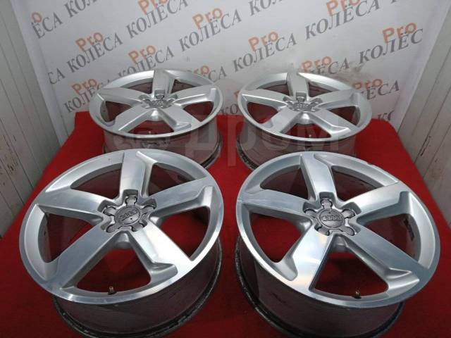 Литые диски Audi R19 5/112, 19", 1 шт, 5x112, литой, 66,6 мм. 4 шт, б/у ...