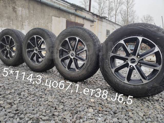 Красивые Литые диски R16. 16", 1 шт, 5x114.3, 9,00 кг. литой, 67,1 мм ...