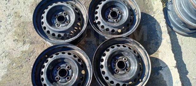 Диски колесные Япония R14x100, Topy, 14", 1 шт, штампованный, 4 шт, б/у ...