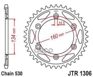   Jt Jtr1306.43 JT Sprockets . JTR1306.43 