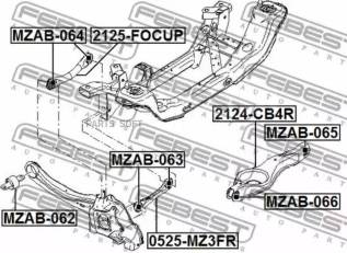   ! Ford Focus Ii 04-08 Febest 2125Focup 2125Focup_ 