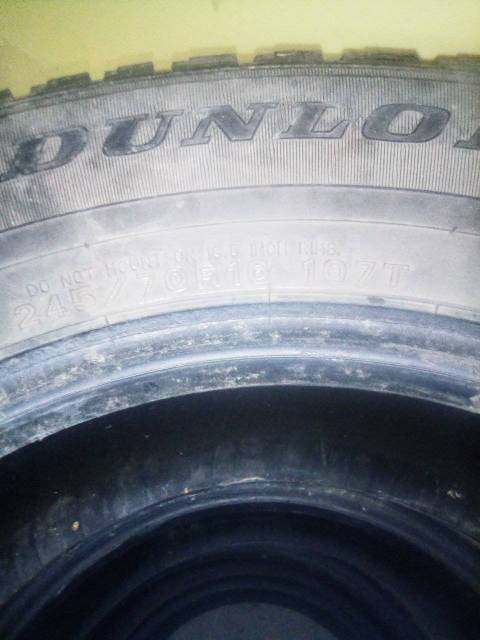 Резина, 16", 1 шт, 245 мм, 70 %, радиальный, 245/70R16, Dunlop, зимние ...