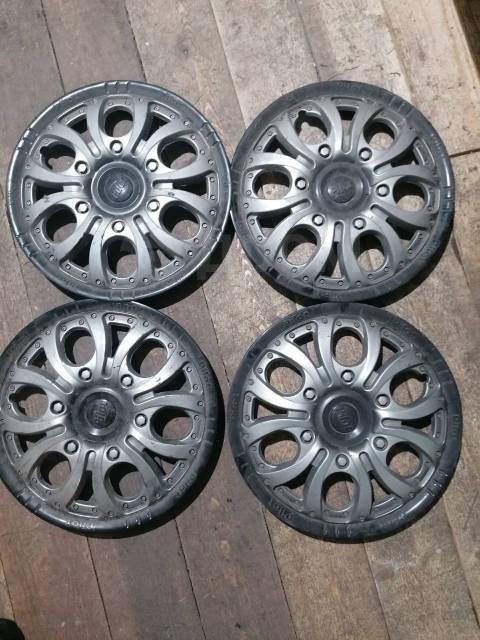 Колпаки R14, 14", 4 шт, 4 шт, б/у, в наличии. Цена: 1 000₽ в Новокузнецке