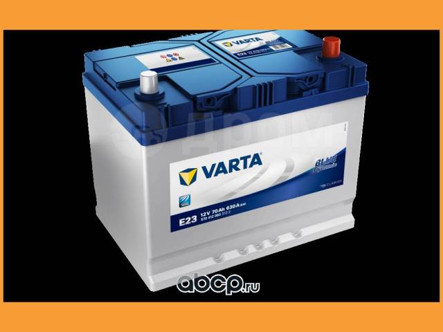  Varta Blue Dynamic E23 12V 70Ah 630A