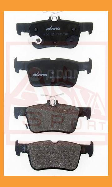 Купить Колодки Тормозные Дисковые Задние Akyoto / AKD21205 в Уссурийске ...