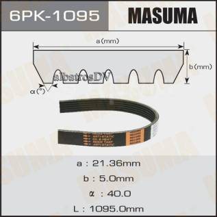   Masuma 6PK-1095 MASUMA '6PK1095 