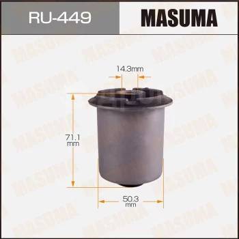  Masuma Hiace Regius RCH4#, KCH4# rear low out Masuma RU449,  RU449  