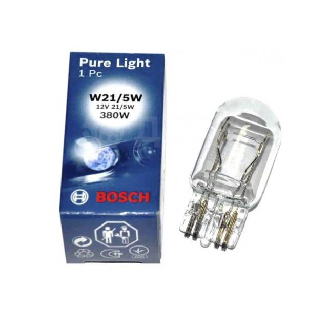    w21/5w w3x16q pure light 12v 21/5w  10   1 Bosch 1987302252 1987302252  