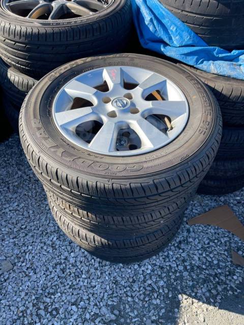 Комплект колес Goodyear 195/65R15 диски Nissan R15, 15", 1 шт, 195 мм ...